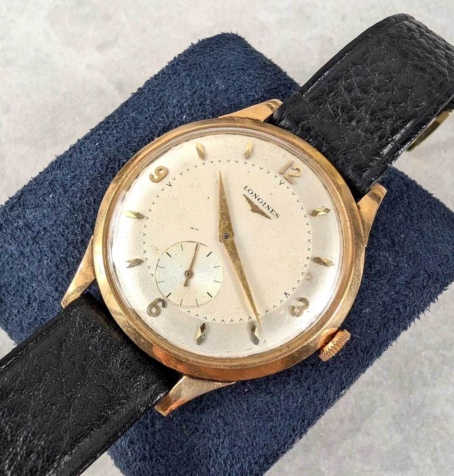 1959 Large Longines 18ct Gold Watch 12.68z