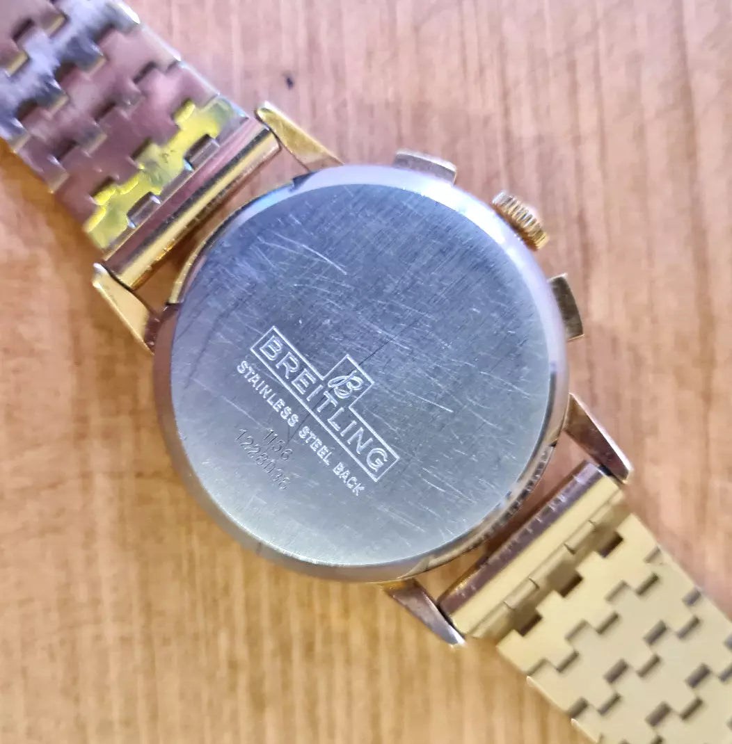 Vintage Breitling Cadette 1156 | 1968 Gold Plated