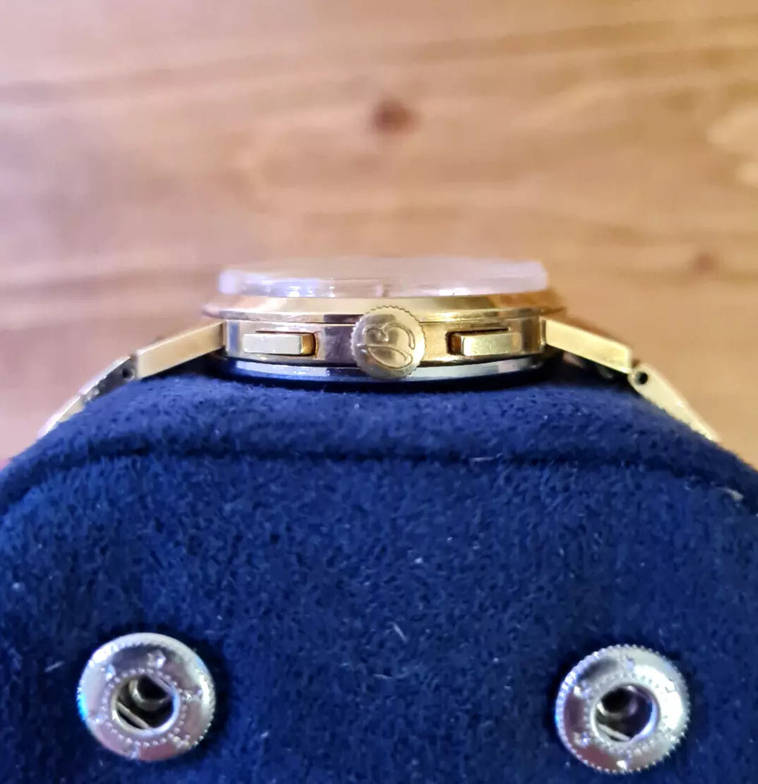 Vintage Breitling Cadette 1156 | 1968 Gold Plated