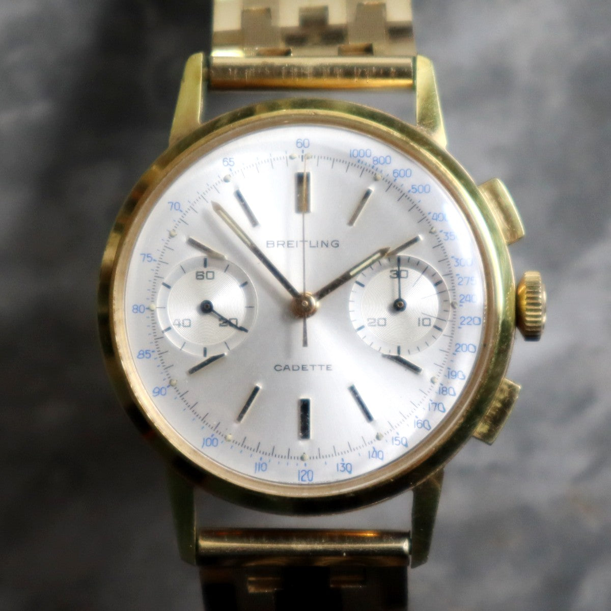 Vintage Breitling Cadette 1156 | 1968 Gold Plated