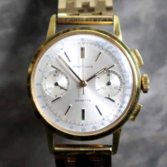 Vintage Breitling Cadette 1156 | 1968 Gold Plated