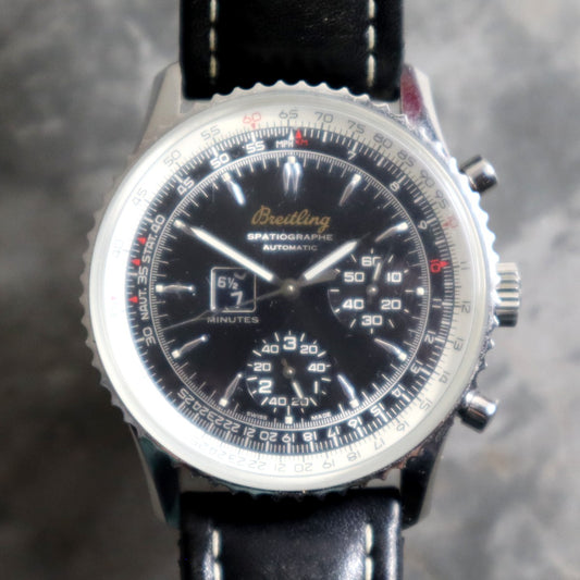 Breitling Montbrilliant Spatiographe Navitimer Black Dial A36030