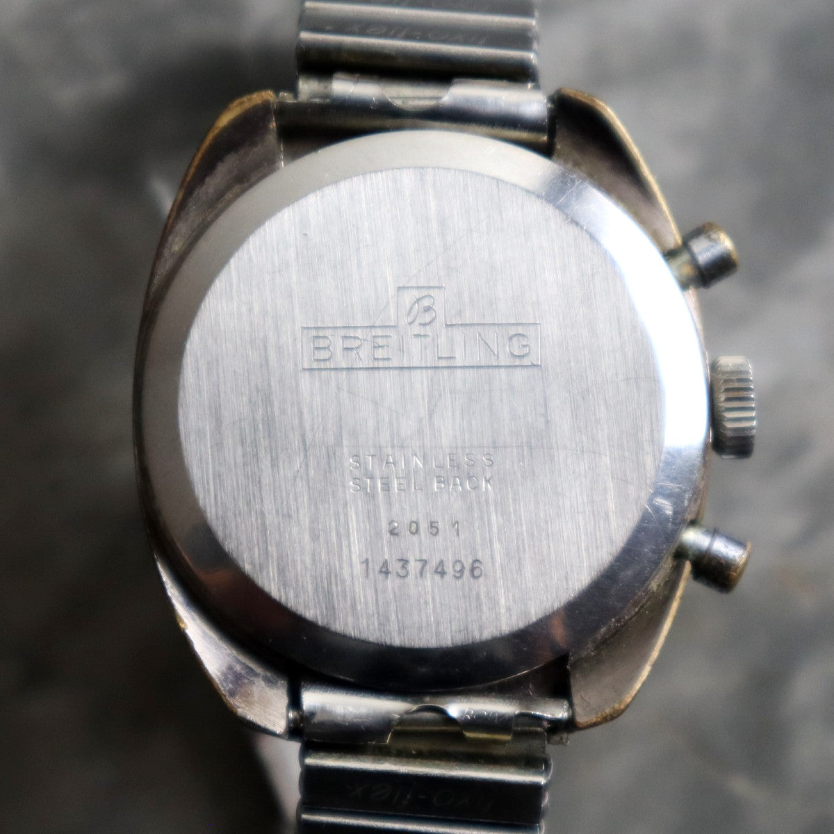 Breitling Vintage Sprint Chrono 1970’s Rare Dial Ref 2051