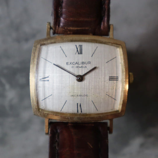 Excalibur 9ct Gold 17 Jewel Watch