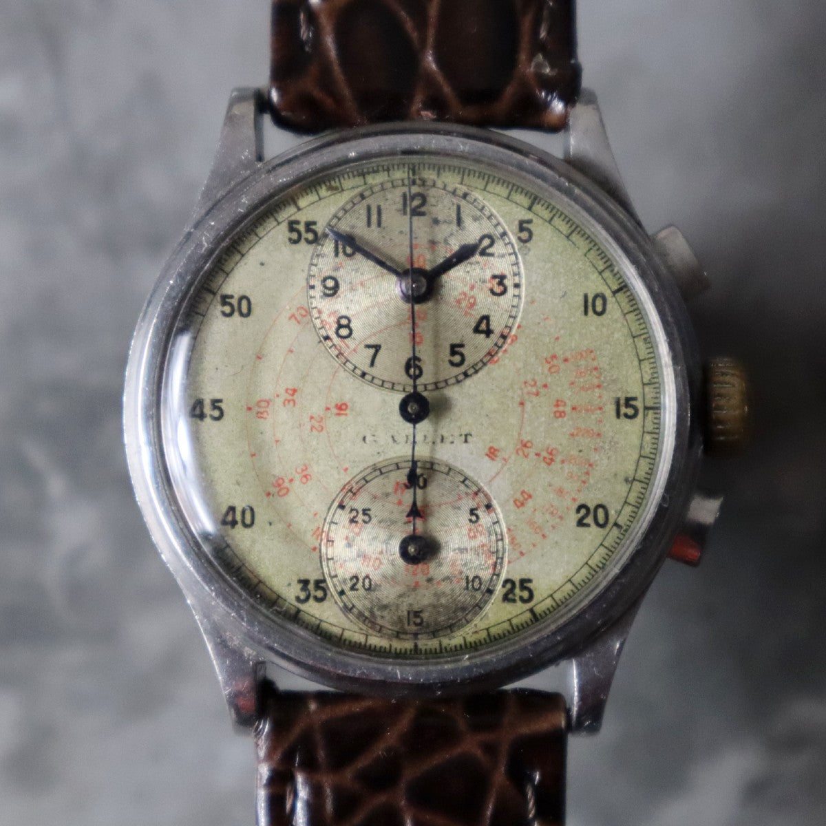 Gallet Regulator Chronograph Venus 140