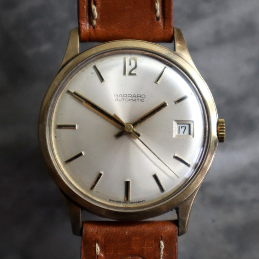 Garrard 9ct Gents Automatic Watch 1970s
