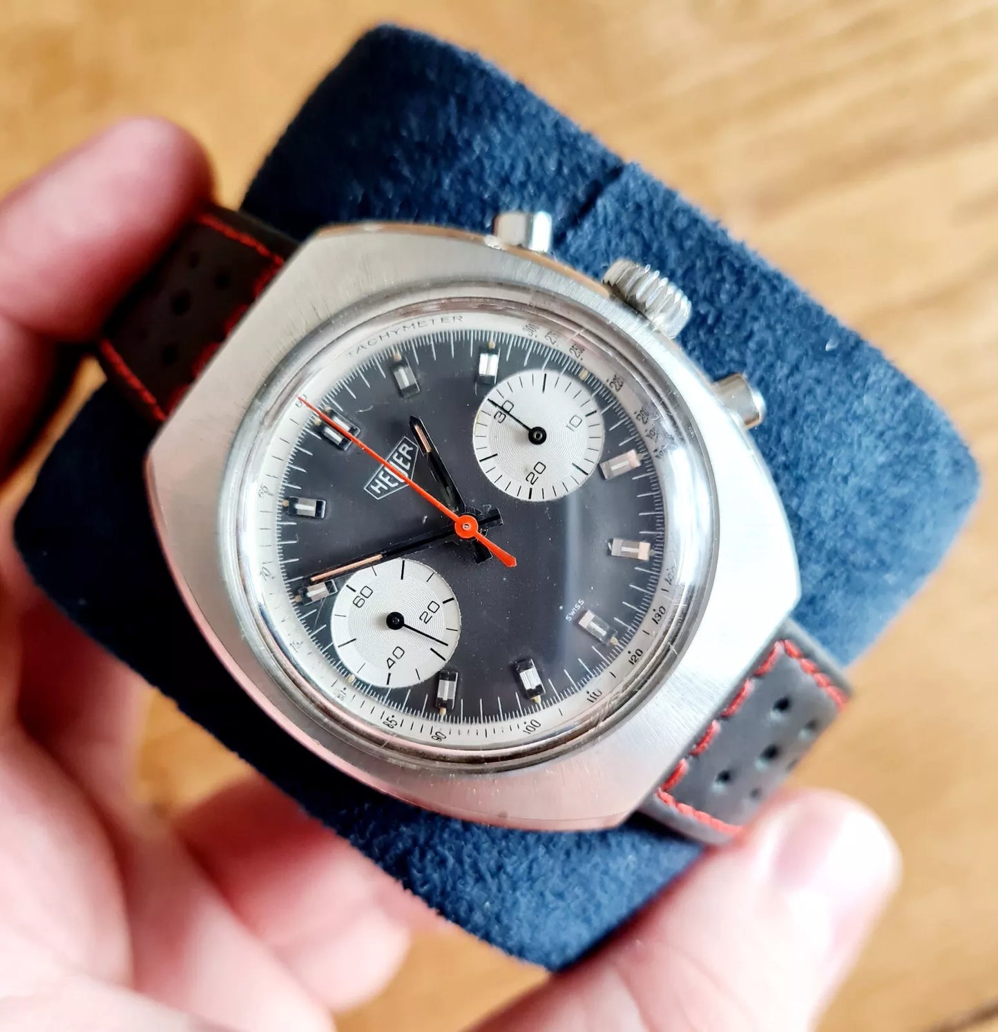 Heuer Vintage Chronograph 73373N 1972 Serviced