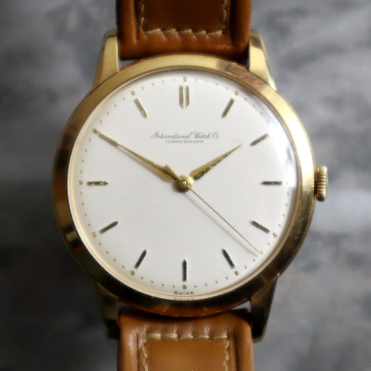 Vintage IWC schaffhausen 18ct Gold Watch | Calibre 89