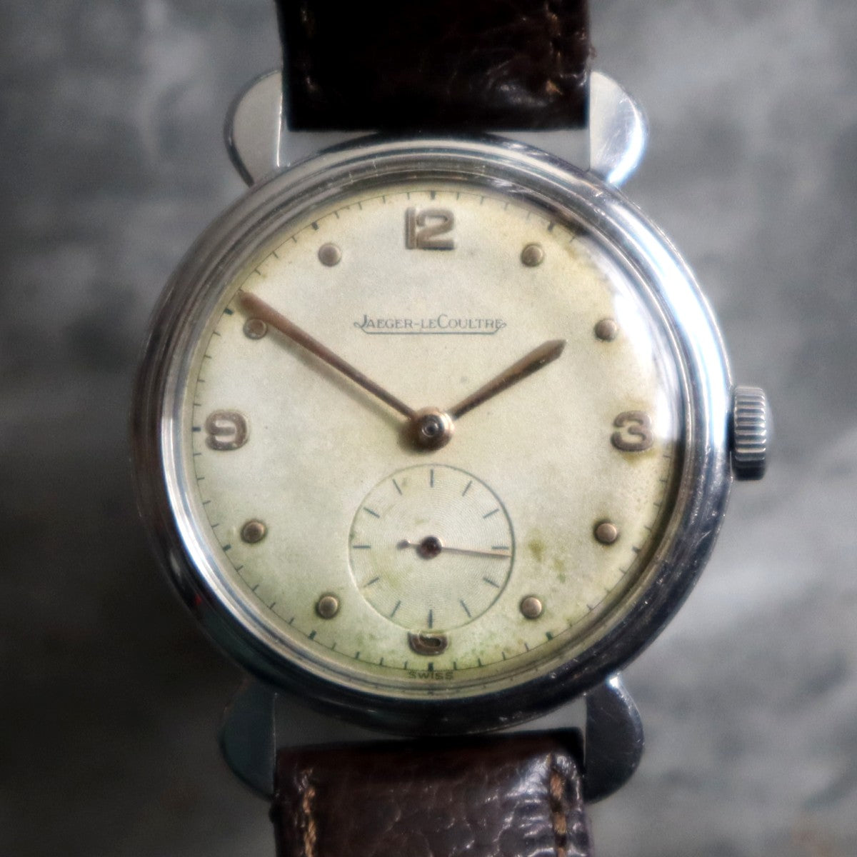 Vintage 1946 Jaeger Lecoultre Watch | Rare Fancy Lugs