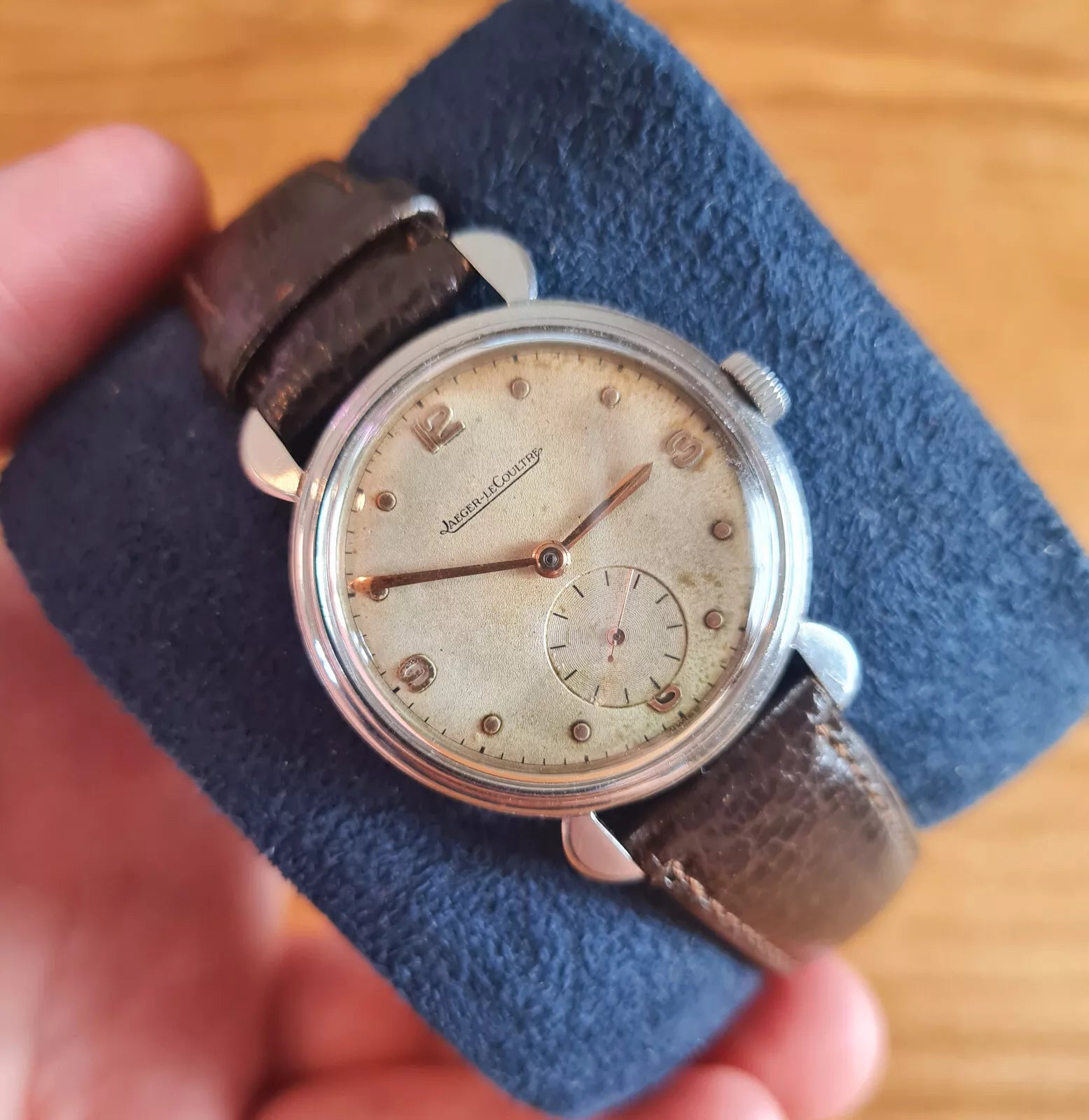 1946 Jaeger Lecoultre Tear Drop Lug Watch