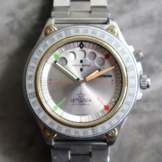 Lemania Levstrom Regatta Automatic | 1990s with Lemania Bracelet