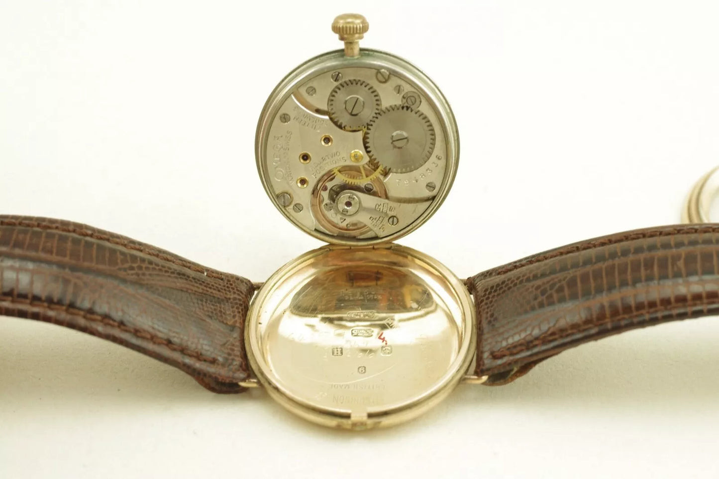 Omega Vintage 9K Gold with sub dial (Circa 1930's) Serviced