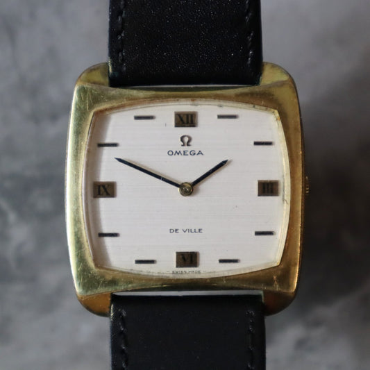 Omega Deville 1970's Rare Square Dial