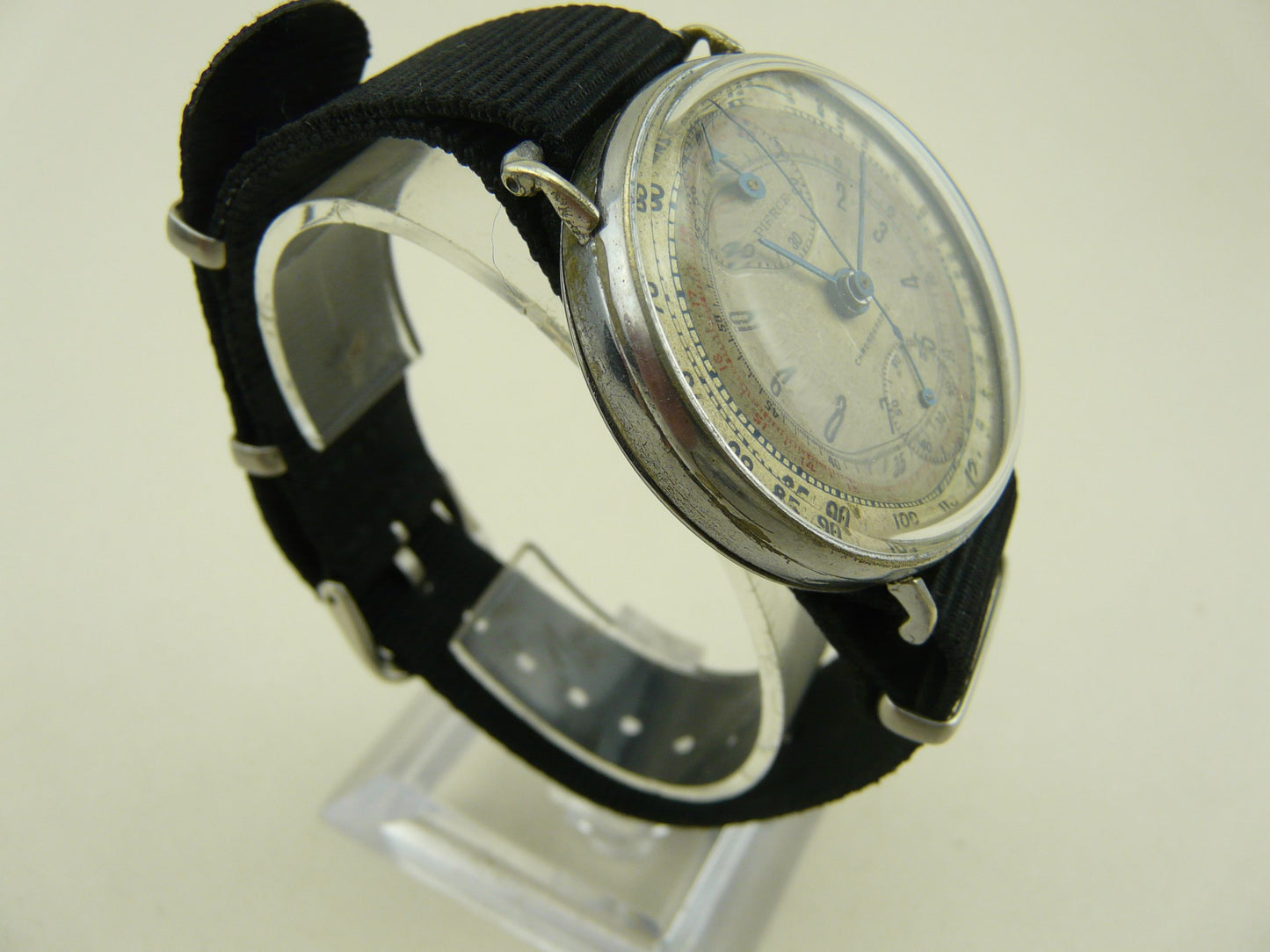 Pierce Chronograph 1940’s Beautiful Dial