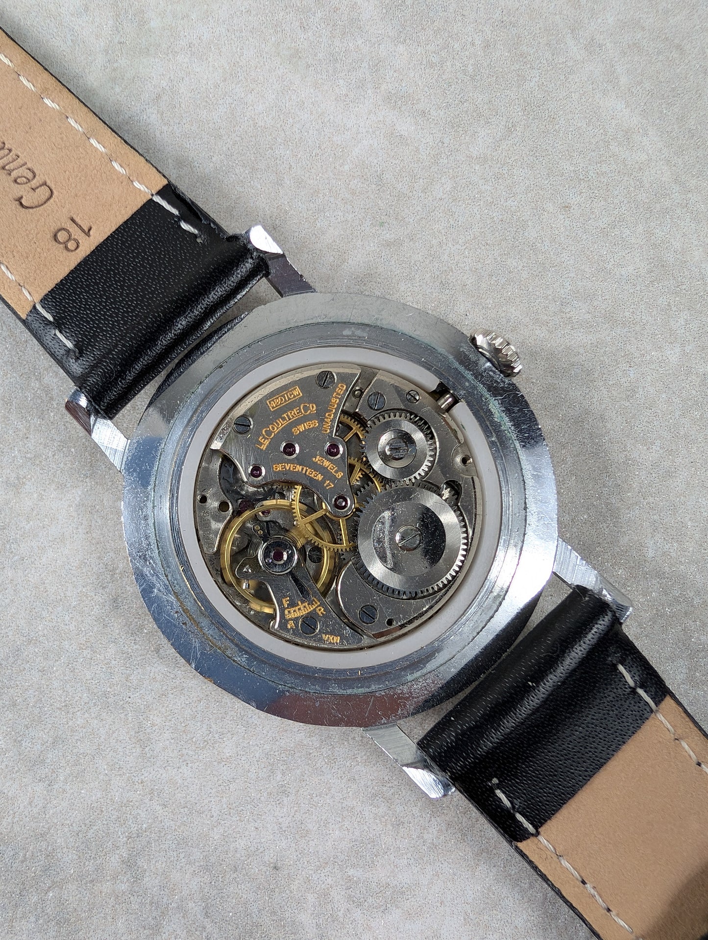 1950s Lecoultre 480cw 36mm Watch | Serviced May 2023