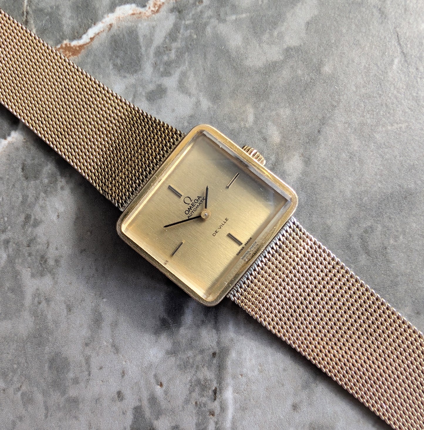 Ladies Omega Vintage Square Face 1970's