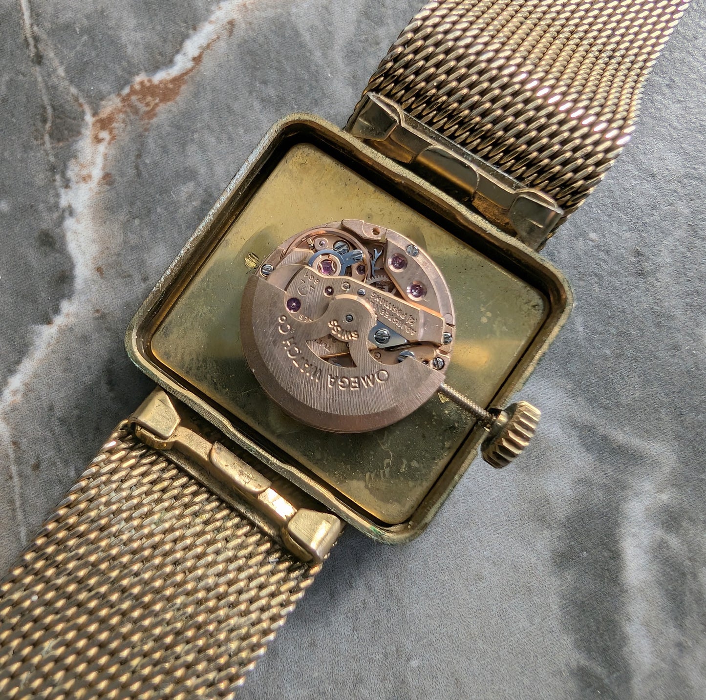 Ladies Omega Vintage Square Face 1970's