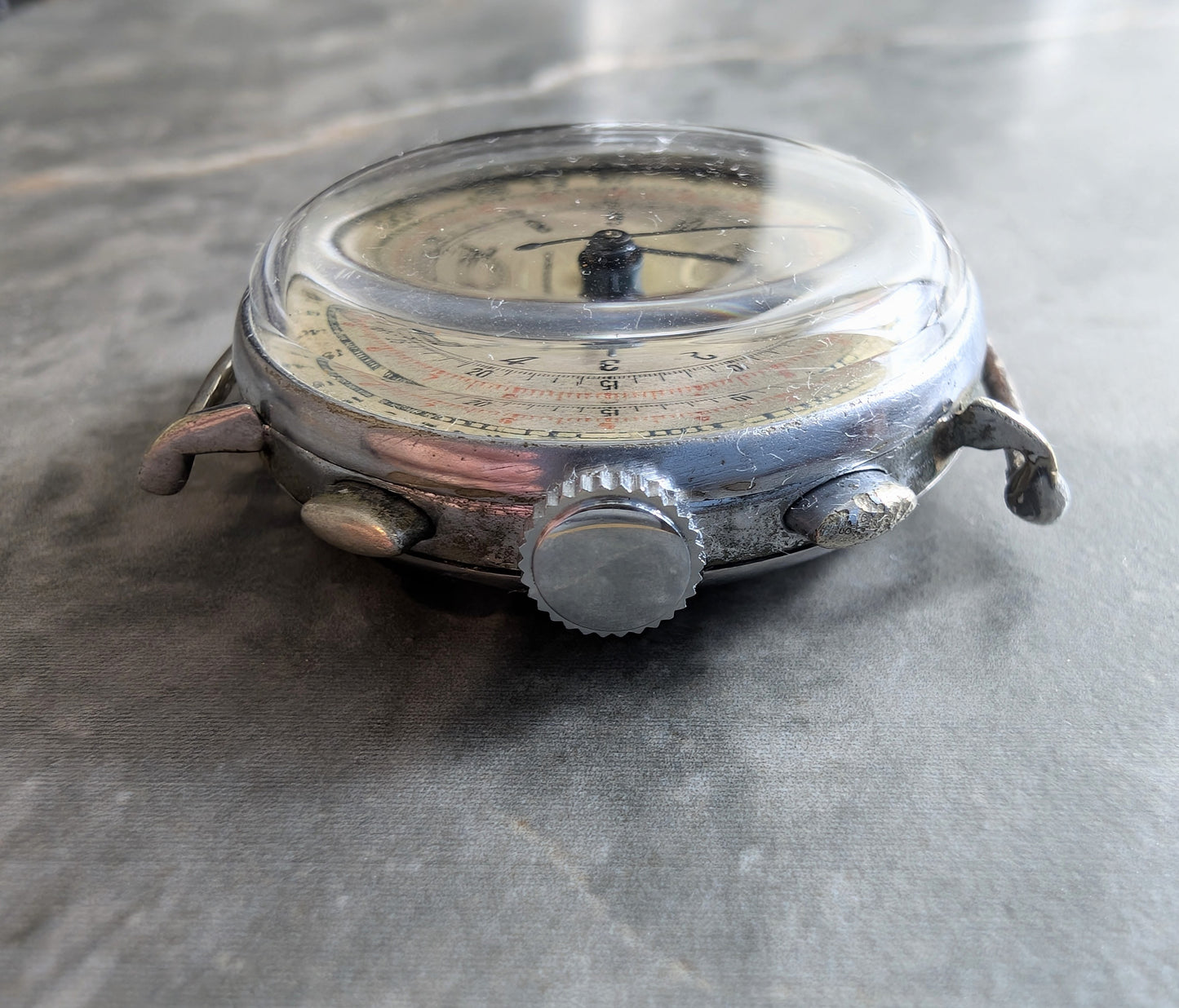 Pierce Chronograph 1940’s Beautiful Dial
