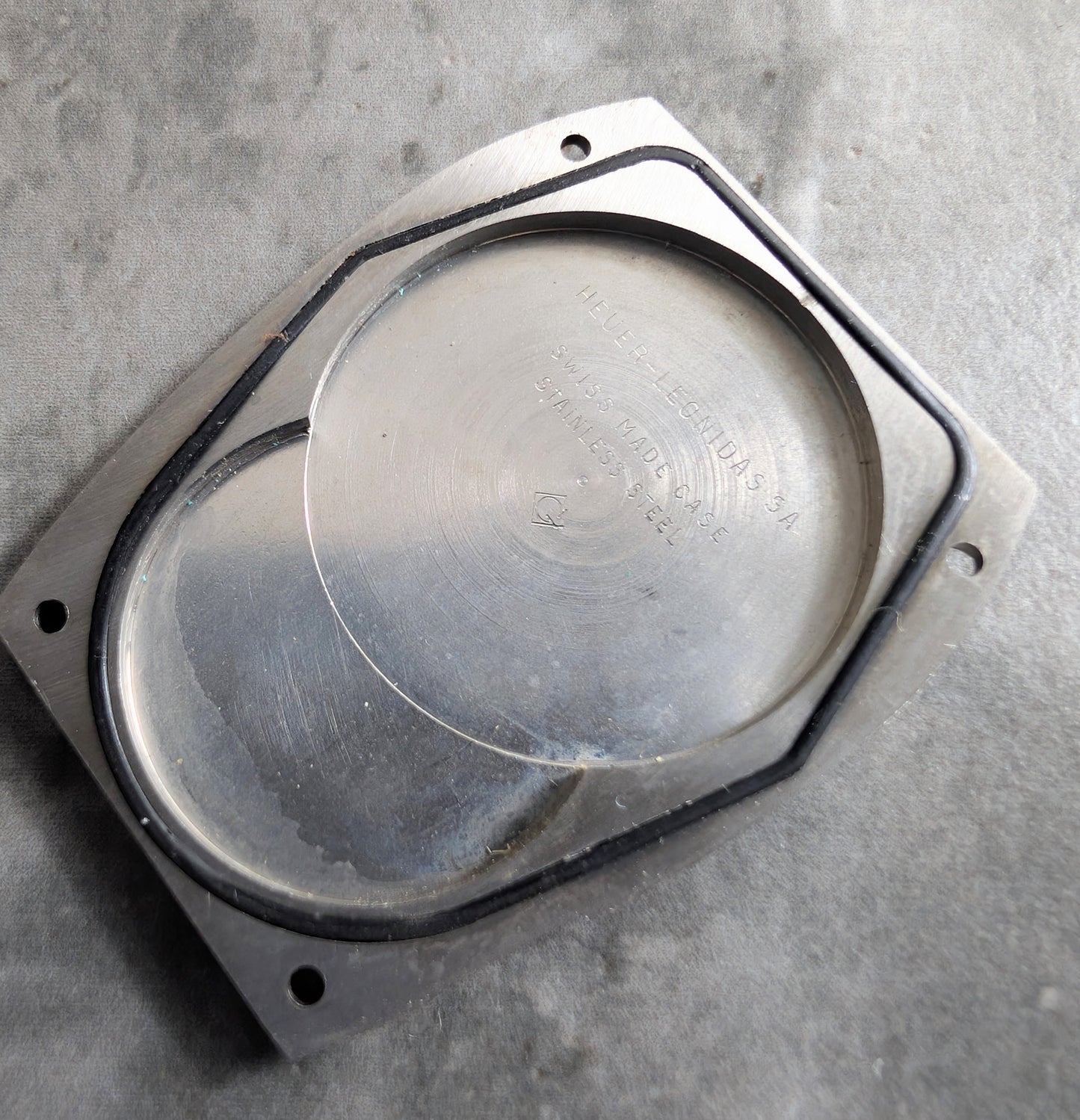 Vintage Heuer Senator GMT