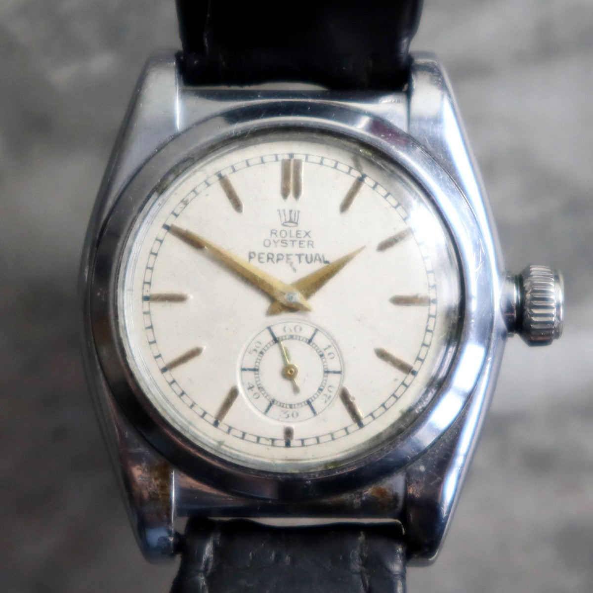 Vintage Rolex Oyster Perpetual Bubbleback | 1940s Working