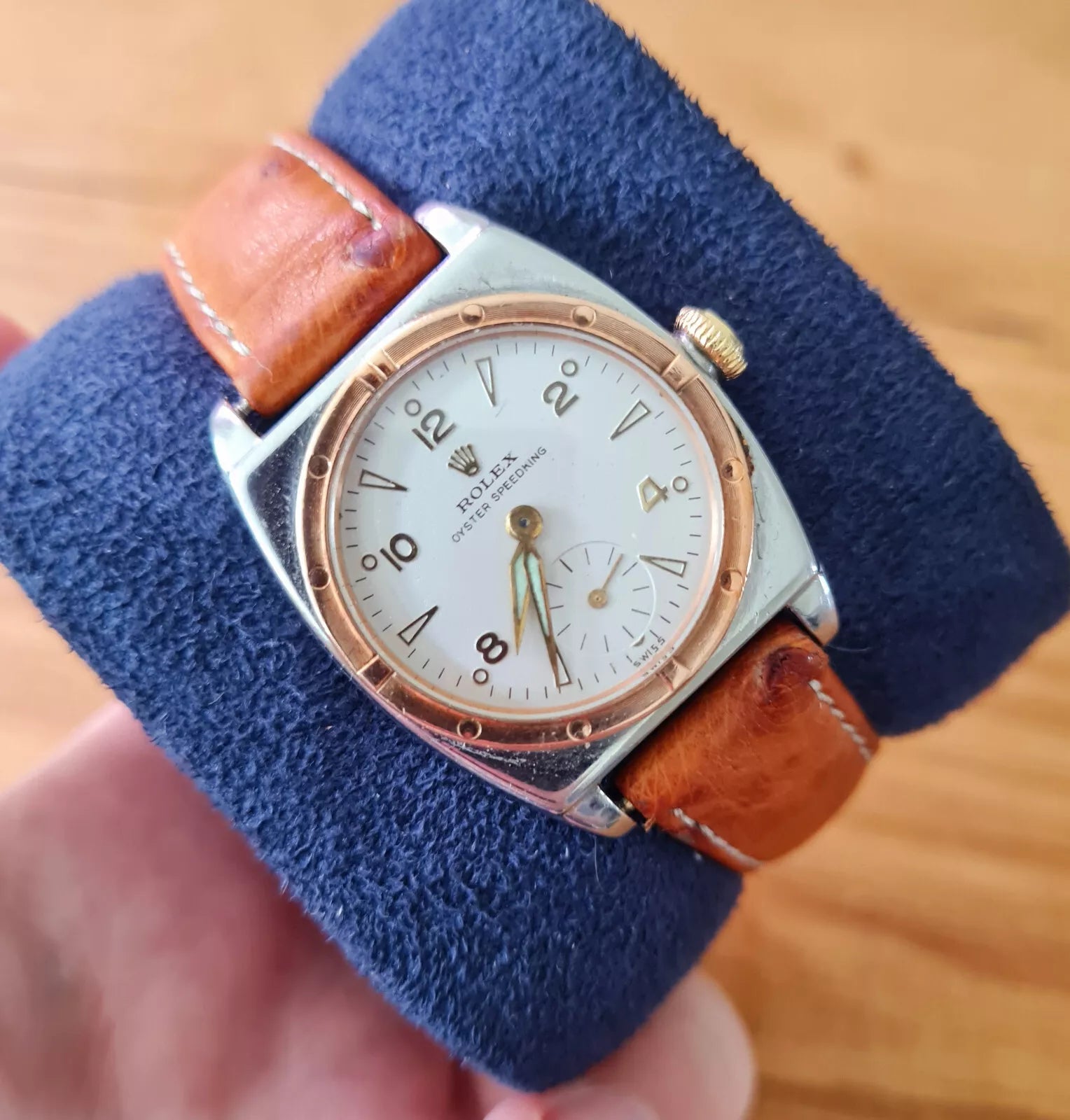 Vintage Rolex Oyster Speedking Ref 3359 Watch