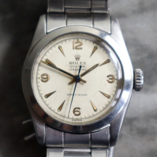 ROLEX OYSTER SPEEDKING Ref 6056 | 1950s | Rivet Bracelet