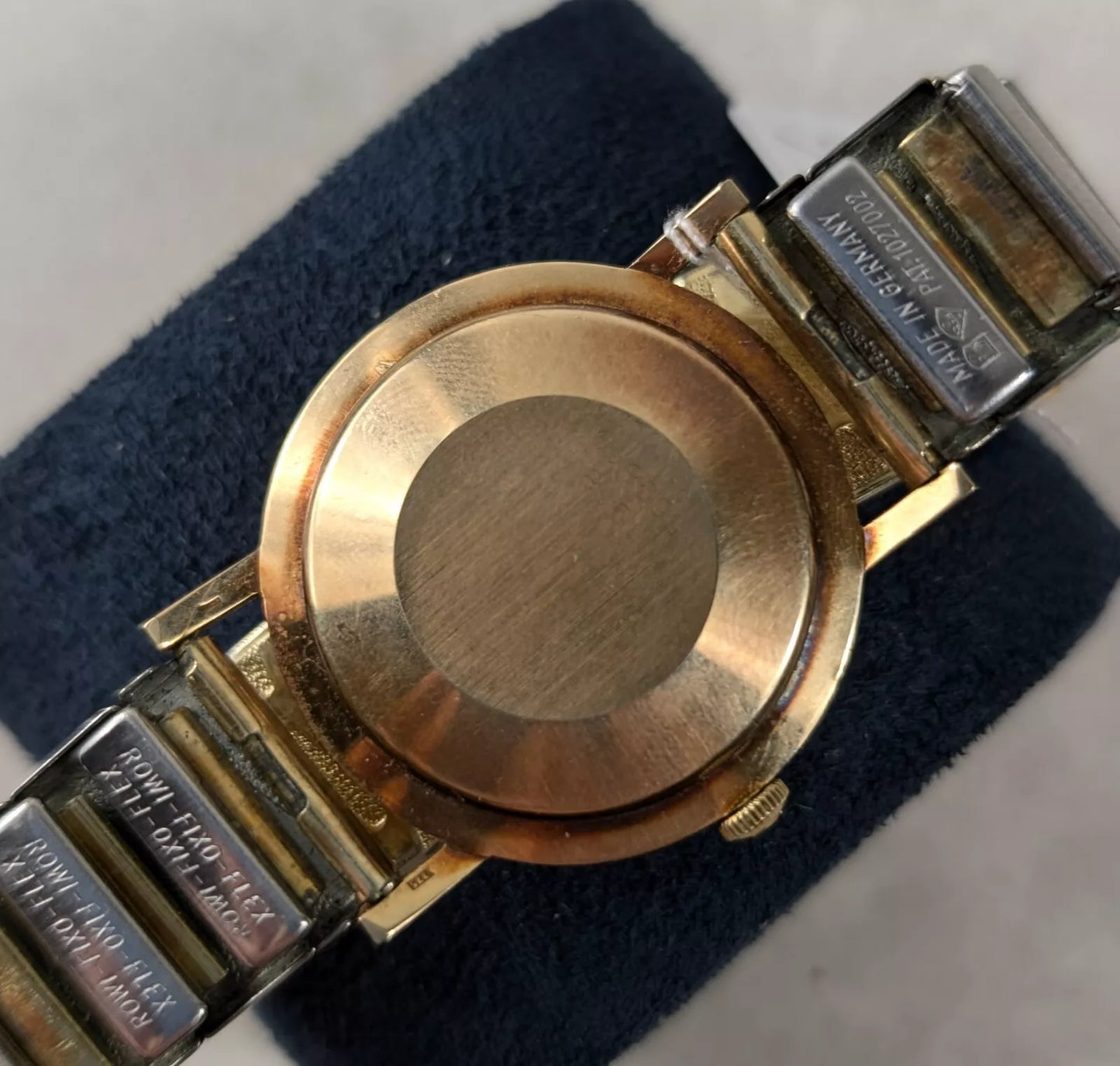 Vintage 9ct Tudor Prince Date Automatic Rolex Signed Crown + Box