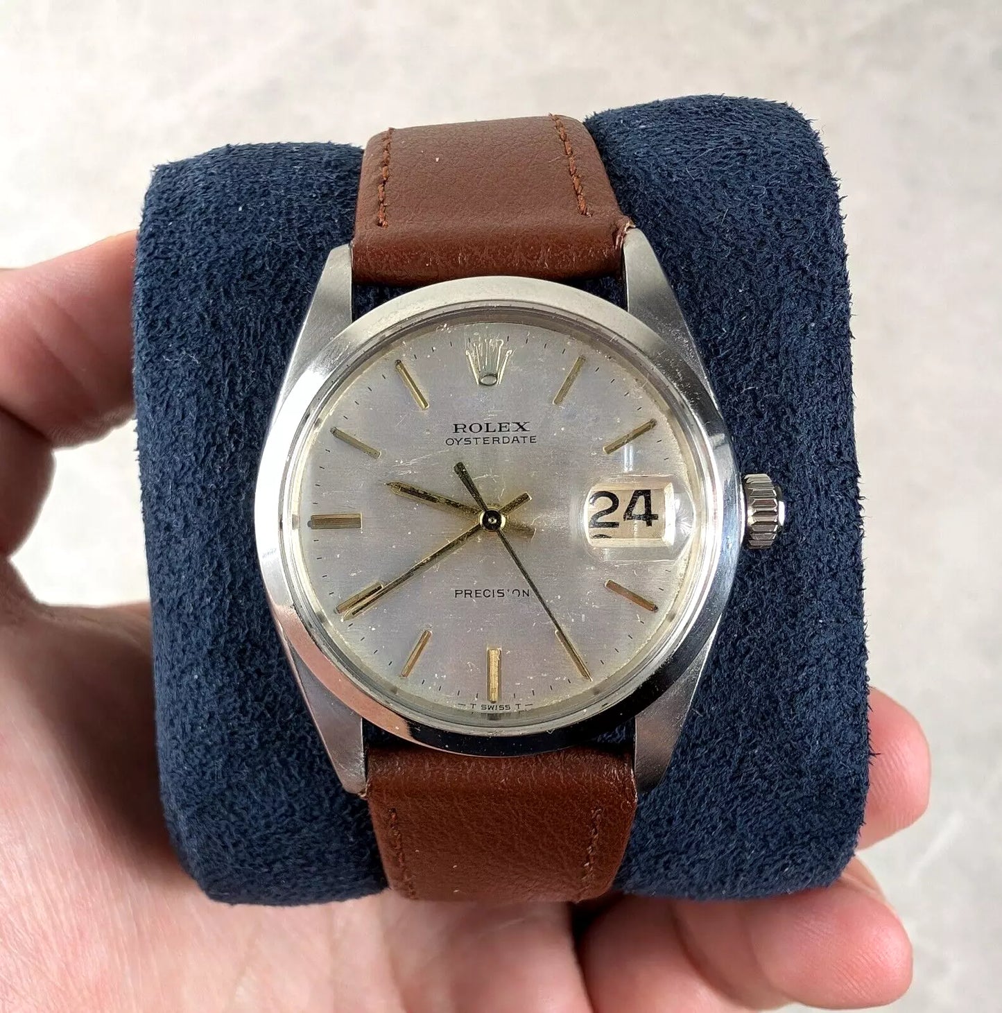Rolex 6694 Oysterdate Precision | 1960s with Spare Steel Bracelet