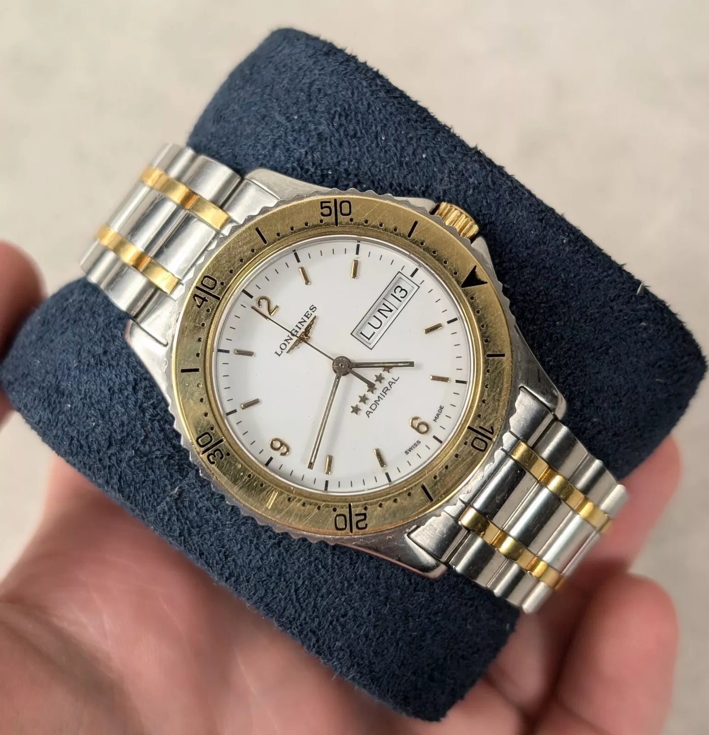 Longines Admiral 5 Star | Reference 7404 | Gold and Steel Serviced