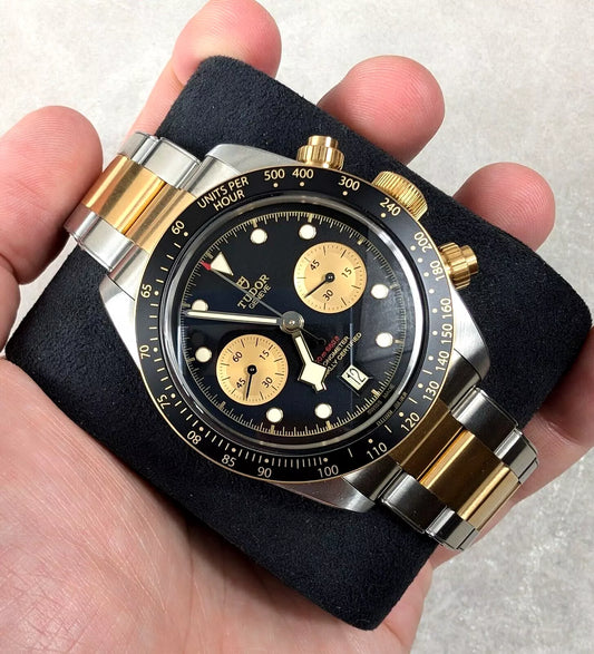 TUDOR Black Bay Chronograph | Steel and Gold | M79363N-0001 | Full Box and Paper