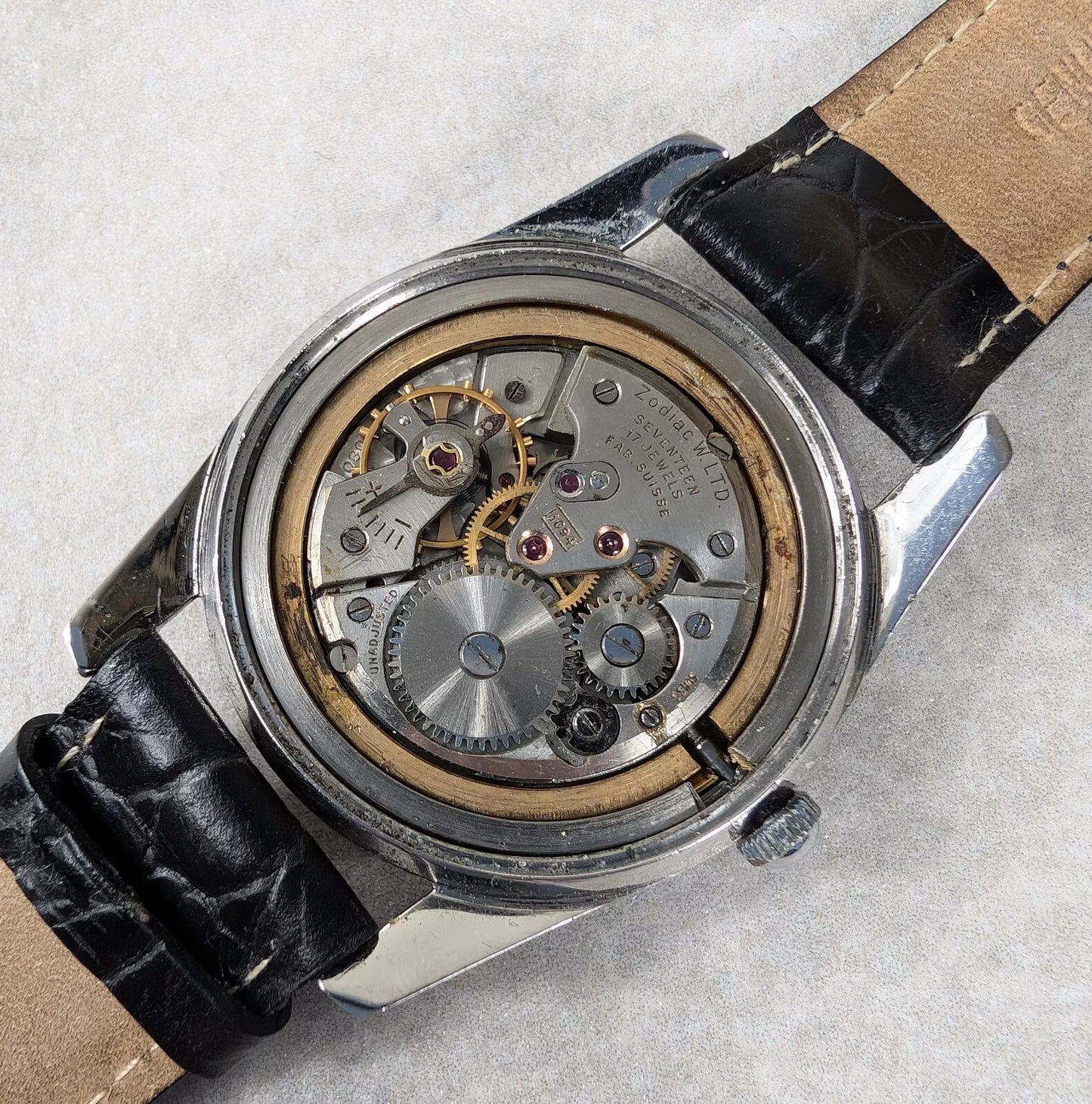 Zodiac Vintage Gents Watch | 1960s Interesting Dial