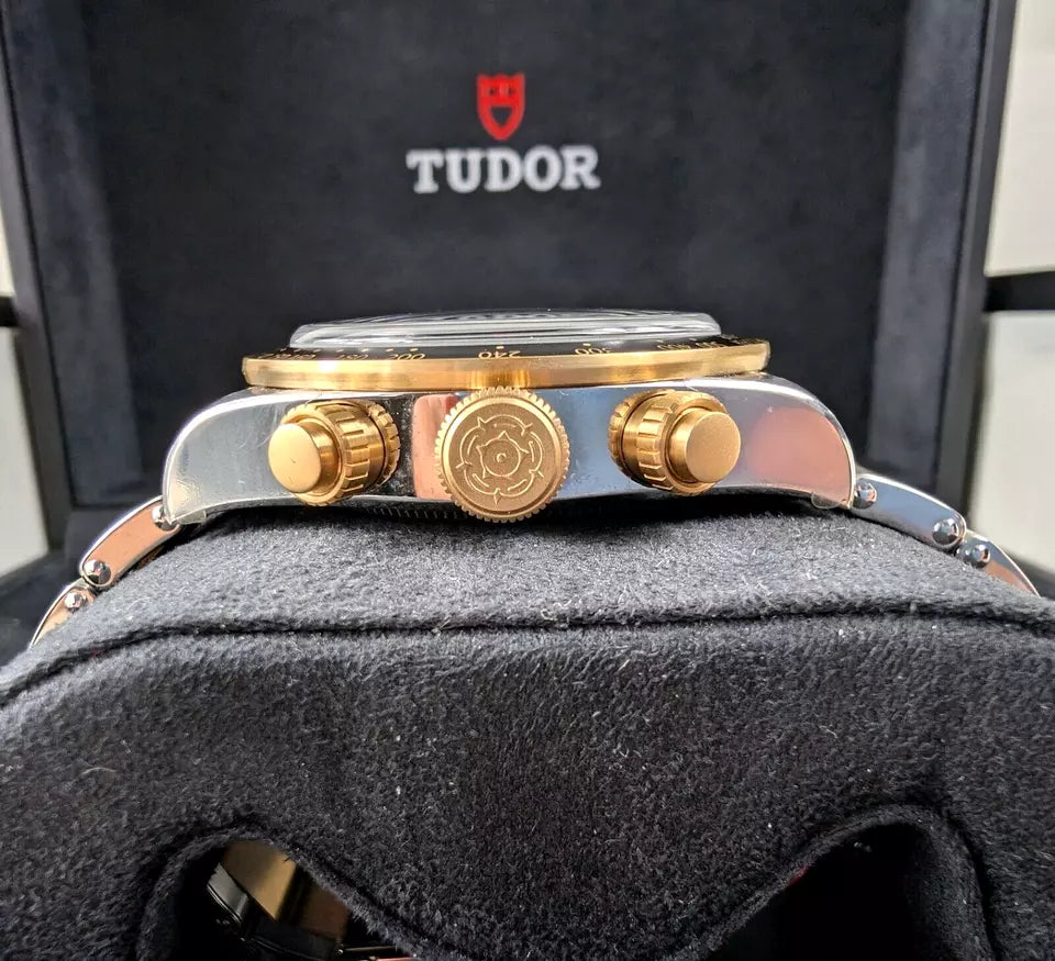 TUDOR Black Bay Chronograph | Steel and Gold | M79363N-0001 | Full Box and Paper