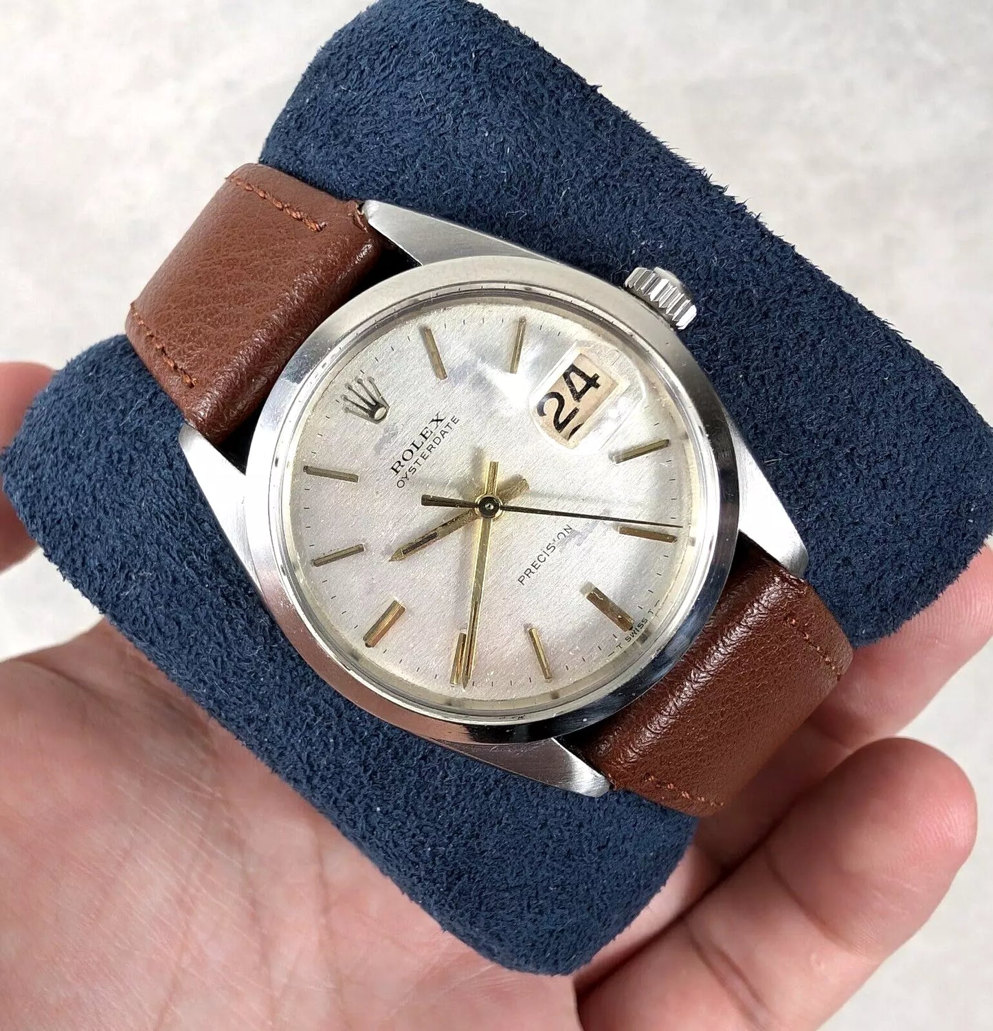 Rolex 6694 Oysterdate Precision | 1960s with Spare Steel Bracelet