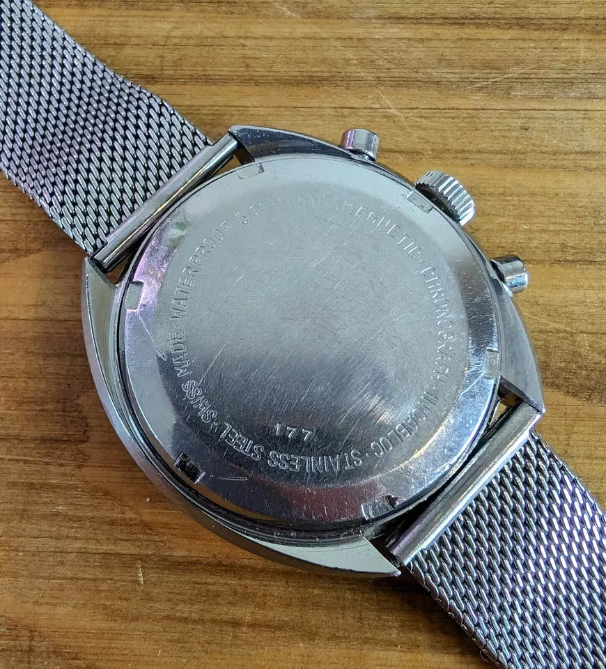 Vintage 1970s Dugena Chronograph Watch | Valjoux 7733