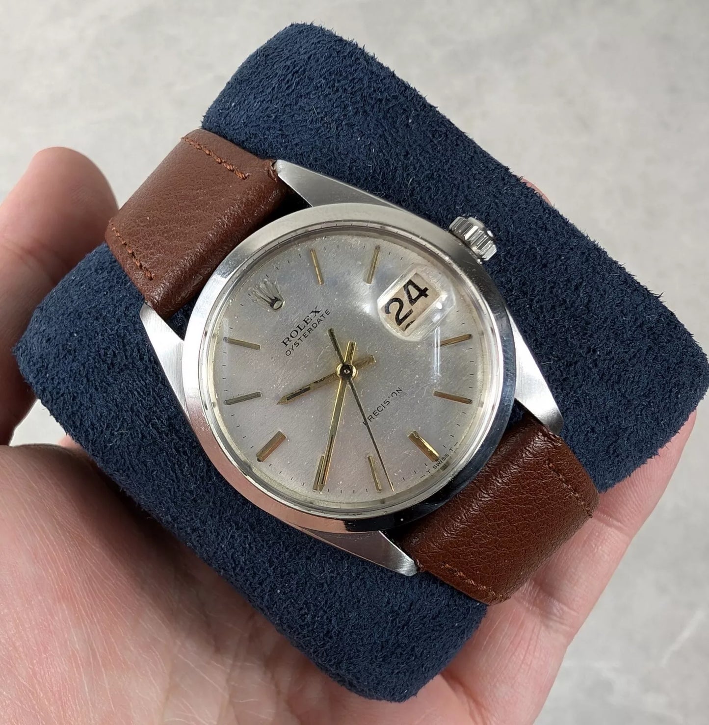 Rolex 6694 Oysterdate Precision | 1960s with Spare Steel Bracelet