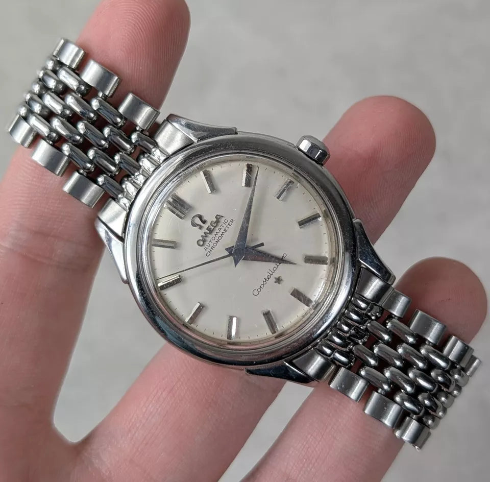 Omega Constellation Automatic 1956 Chronometer | Beads of Rice