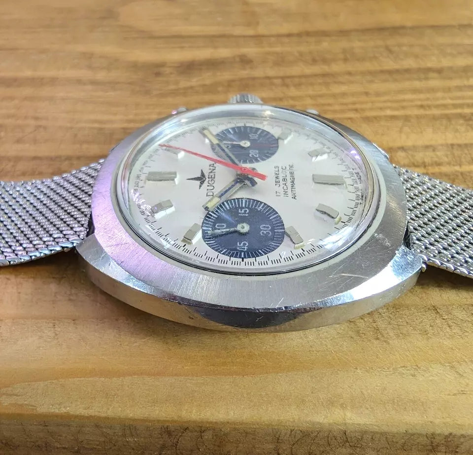 Vintage 1970s Dugena Chronograph Watch | Valjoux 7733