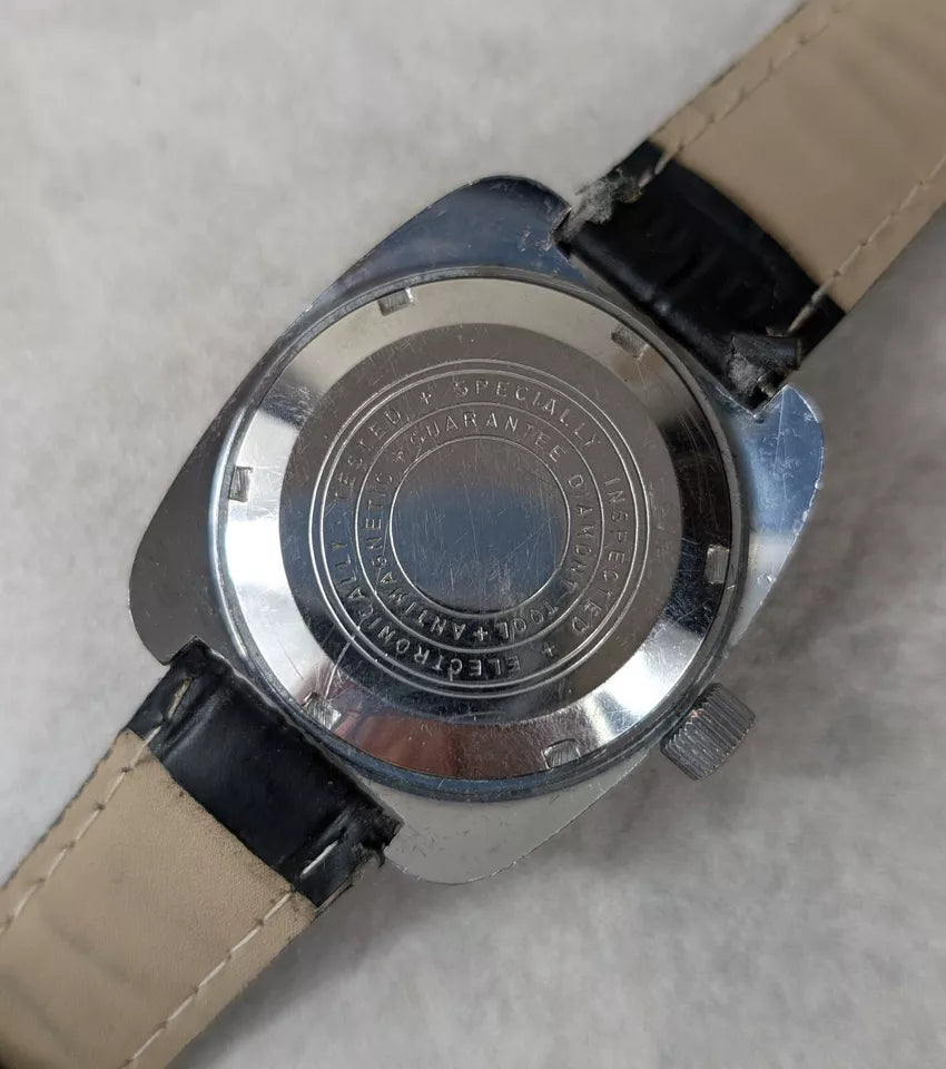Fellowcrest Naval Date Divers Style Vintage Watch Early 70's