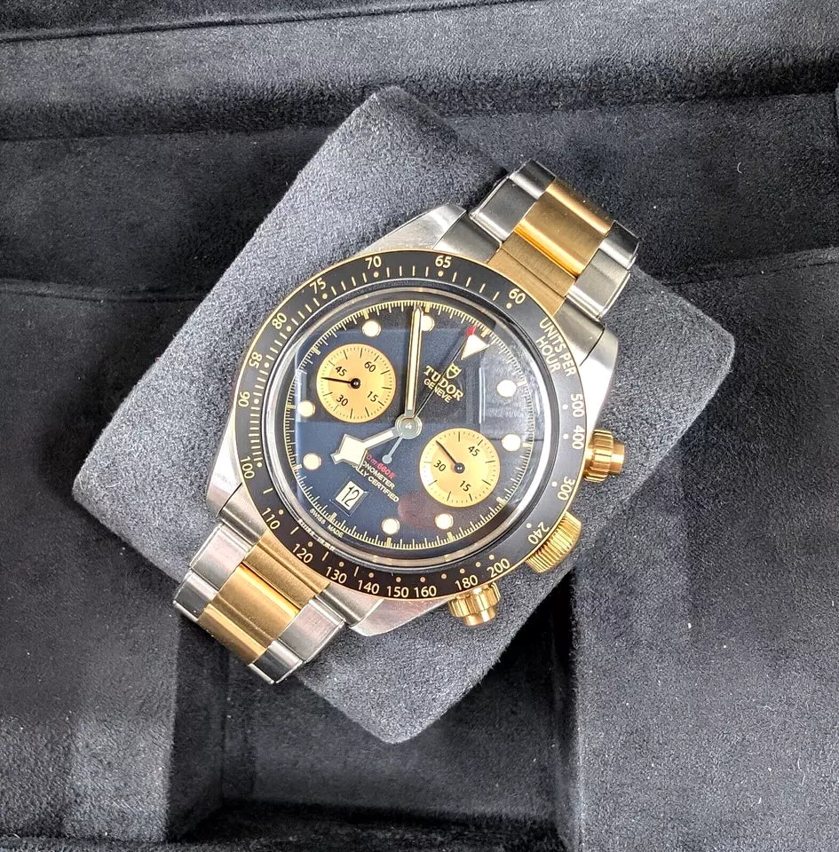 TUDOR Black Bay Chronograph | Steel and Gold | M79363N-0001 | Full Box and Paper