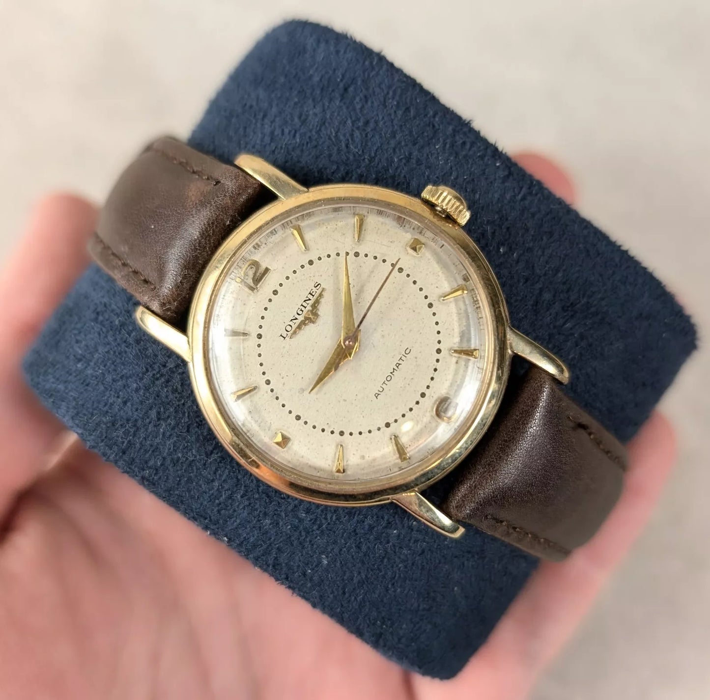 Longines Automatic Ref 6119 1950s Vintage Watch | 22AS Movement