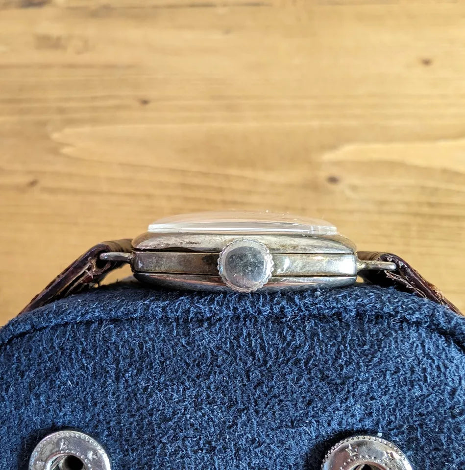 1929 Omega Solid Silver Dennison Cased | Douglas Dudley