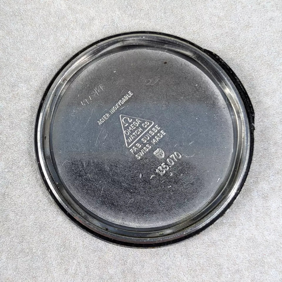 Vintage 1970 Omega Geneve Blue Dial Watch - 135.070