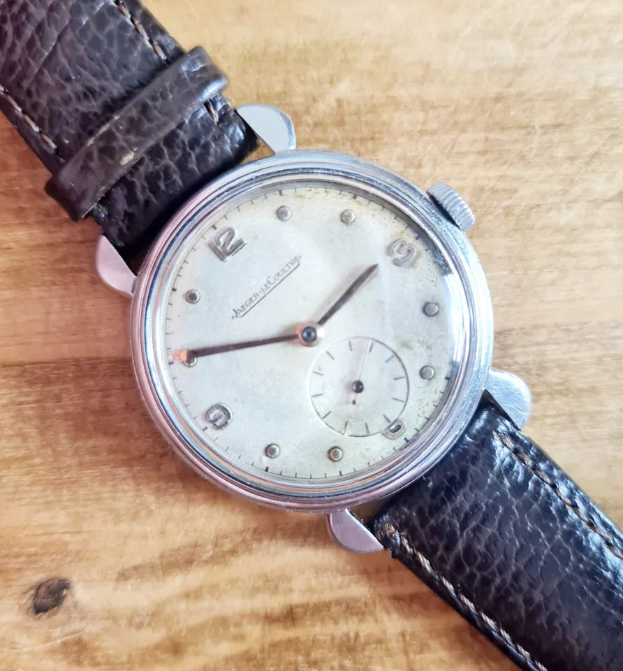 Vintage 1946 Jaeger Lecoultre Watch | Rare Fancy Lugs