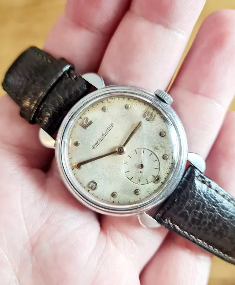 Vintage 1946 Jaeger Lecoultre Watch | Rare Fancy Lugs