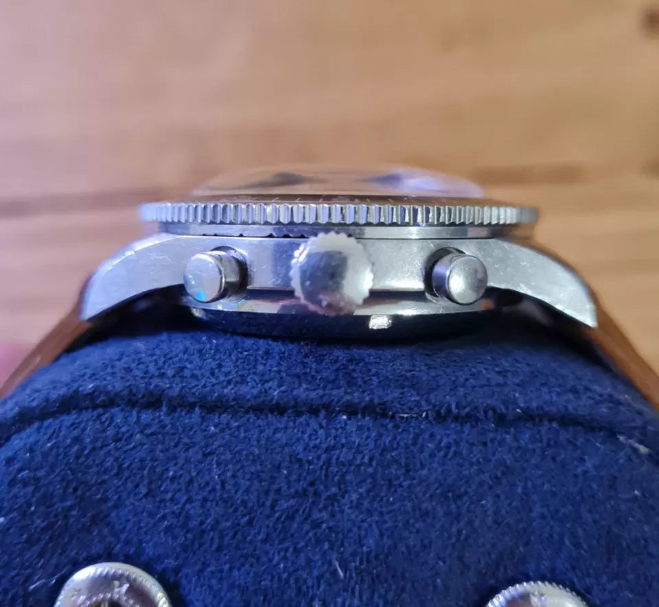 Vintage Duval Baylor 1970s Landeron 349 Chronograph | Original Box