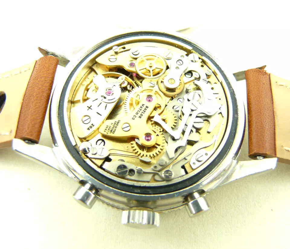 Vintage Duval Baylor 1970s Landeron 349 Chronograph | Original Box