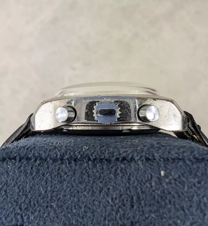 Erosa 1970's Vintage Chronograph Valjoux 7734 Reverse Panda