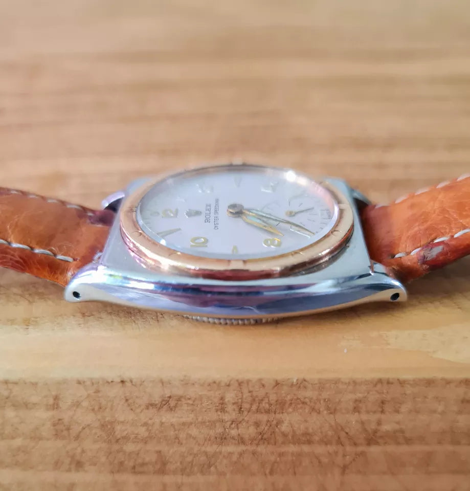 Rolex Oyster Speedking | Ref 3359 Two Tone Gold Bezel | Just Serviced