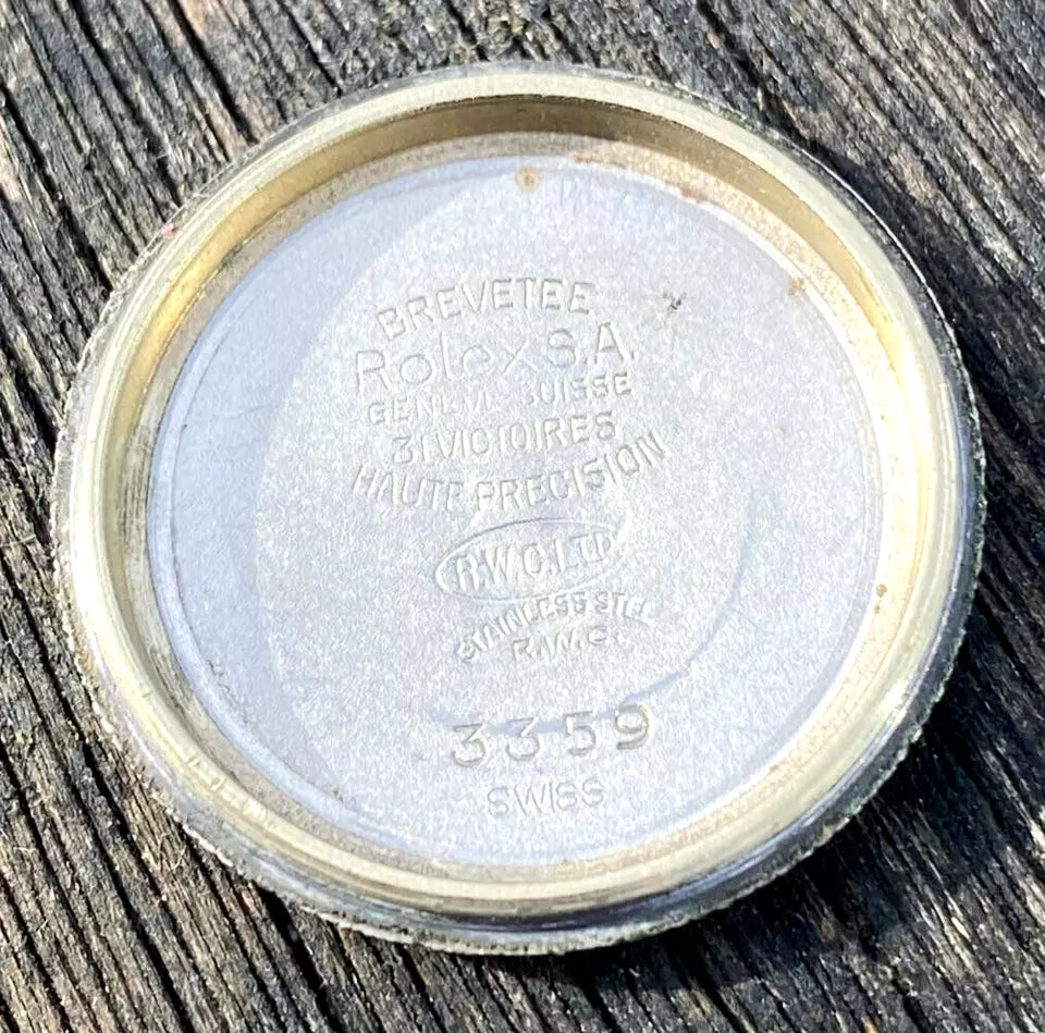 Rolex Oyster Speedking | Ref 3359 Two Tone Gold Bezel | Just Serviced