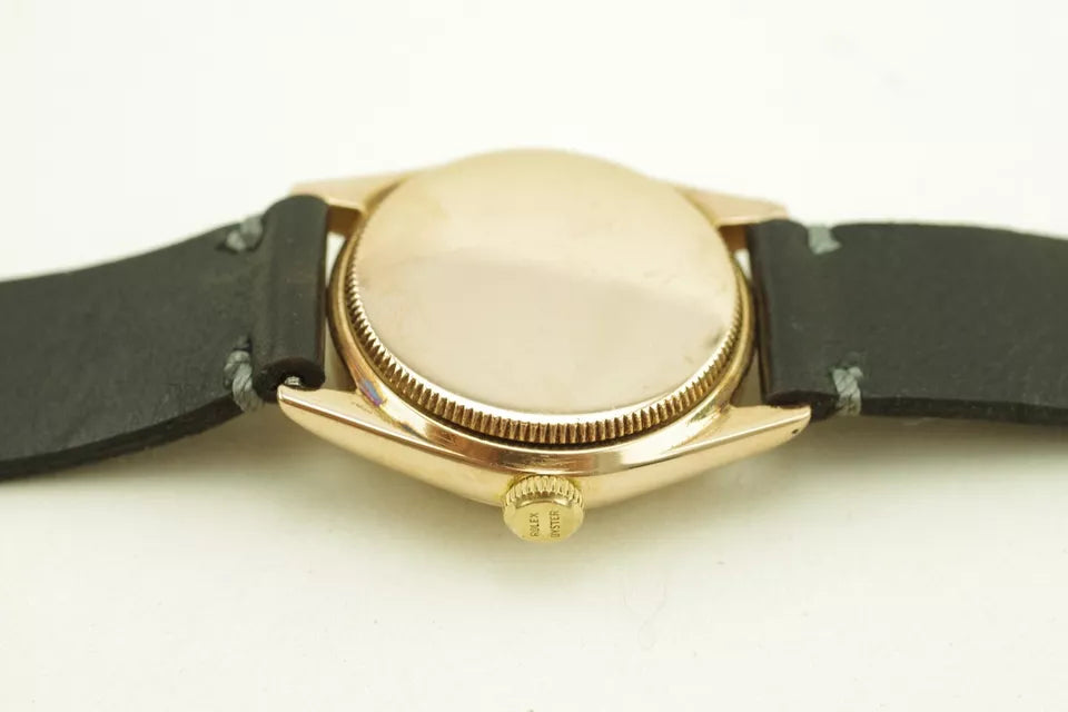 Rolex 4270 18k Oyster Chronometre 1946 Serviced Super Rare